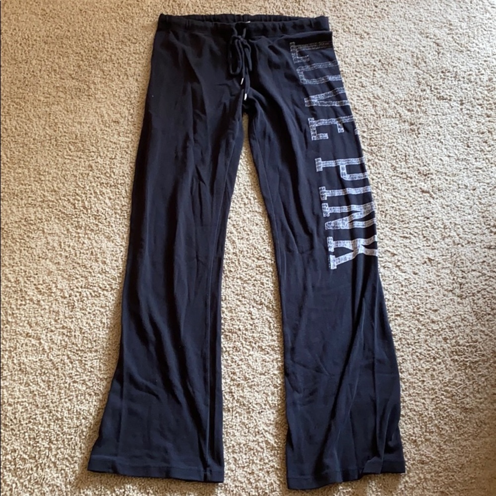 pink brand sweatpants